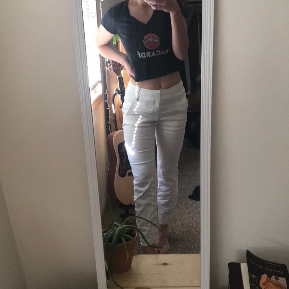White Calvin Klein pants